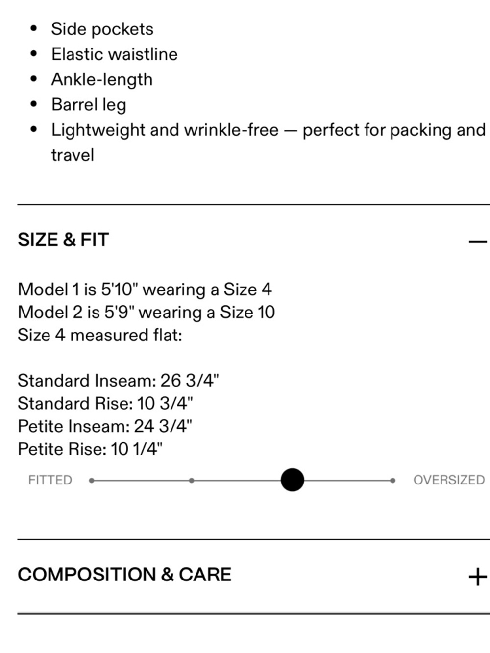 NWT Ruti Black On The Loose  Work Pant - Picture 8 of 11
